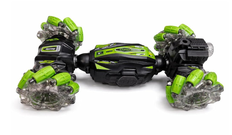 Driftz RC Spray Stunt Car with Gesture Watch Control, 360° Flips, Lights, Music & Smoke