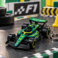 F1 Inspired Keychain with Pull Back Action