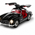 Vintage Mercedes Benz Inspired Pull Back Toy Car With Openable Door