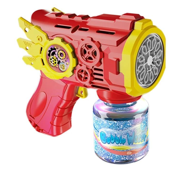 Kids Bubble Gun with 10 Bubble Holes
