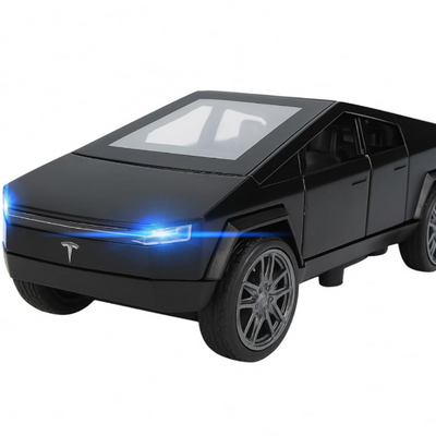 Mini Tesla-style Pull-Back Racing Car Toy for Kids