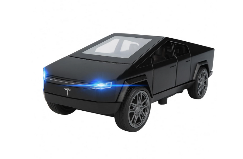 Mini Tesla-style Pull-Back Racing Car Toy for Kids