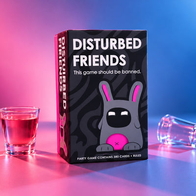 Disturbed Friends Drinking Card Game