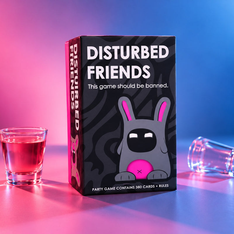 Disturbed Friends Drinking Card Game