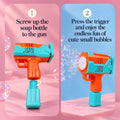 Electric Bubble Blaster Gun