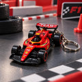 F1 Inspired Keychain with Pull Back Action