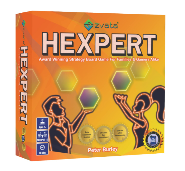 Hexpert - Tile-Laying Strategy Board Game for Family