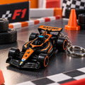 F1 Inspired Keychain with Pull Back Action