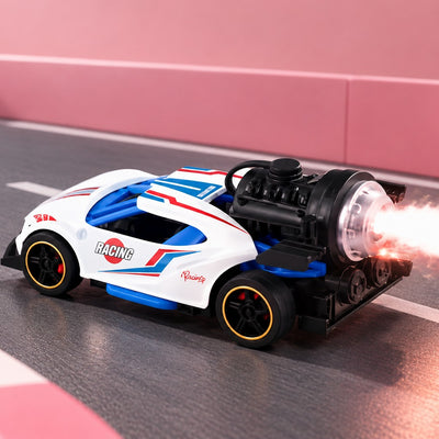 Pull Back Car with Smoke & Mist