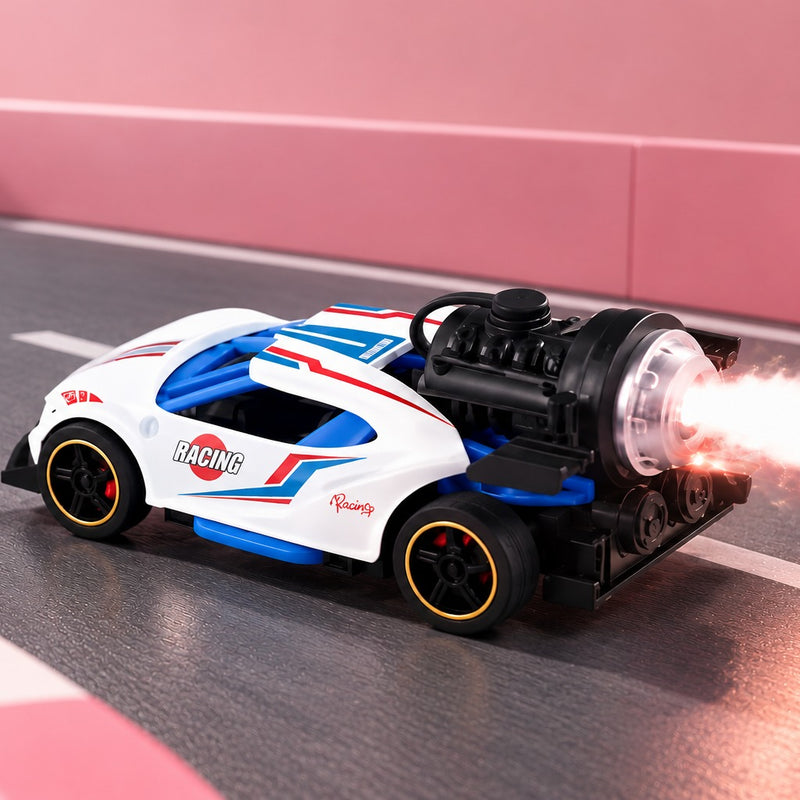 Pull Back Car with Smoke & Mist