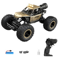 4WD Remote Control Rock Crawler Car, Off-Road RC Monster Truck with 2.4GHz Controller