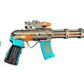 Gatling Toy Blaster with LED, Smoke & Sound Effects