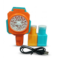 15-Hole Electric Bubble Blaster Gun for Kids