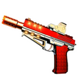 Smoke Gun Toy with Light, Sound & Vibration Effects