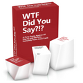 WTF Did You Say? Party Card Game For Adults