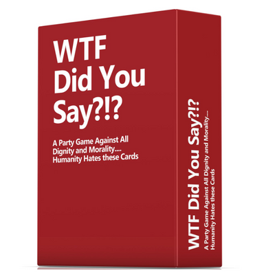 WTF Did You Say? Party Card Game For Adults