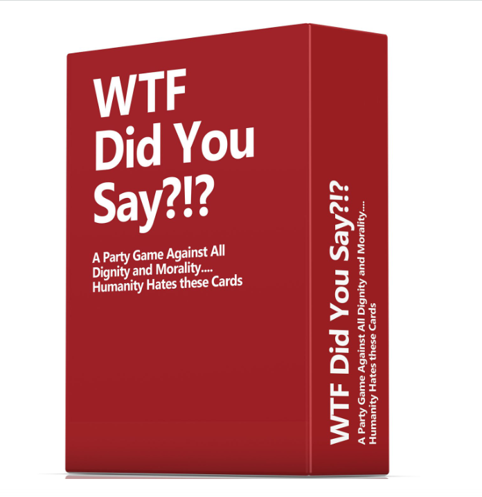 WTF Did You Say? Party Card Game For Adults
