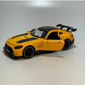 Die Cast Metal Pull Back Toy Car With LED Lights For Kids